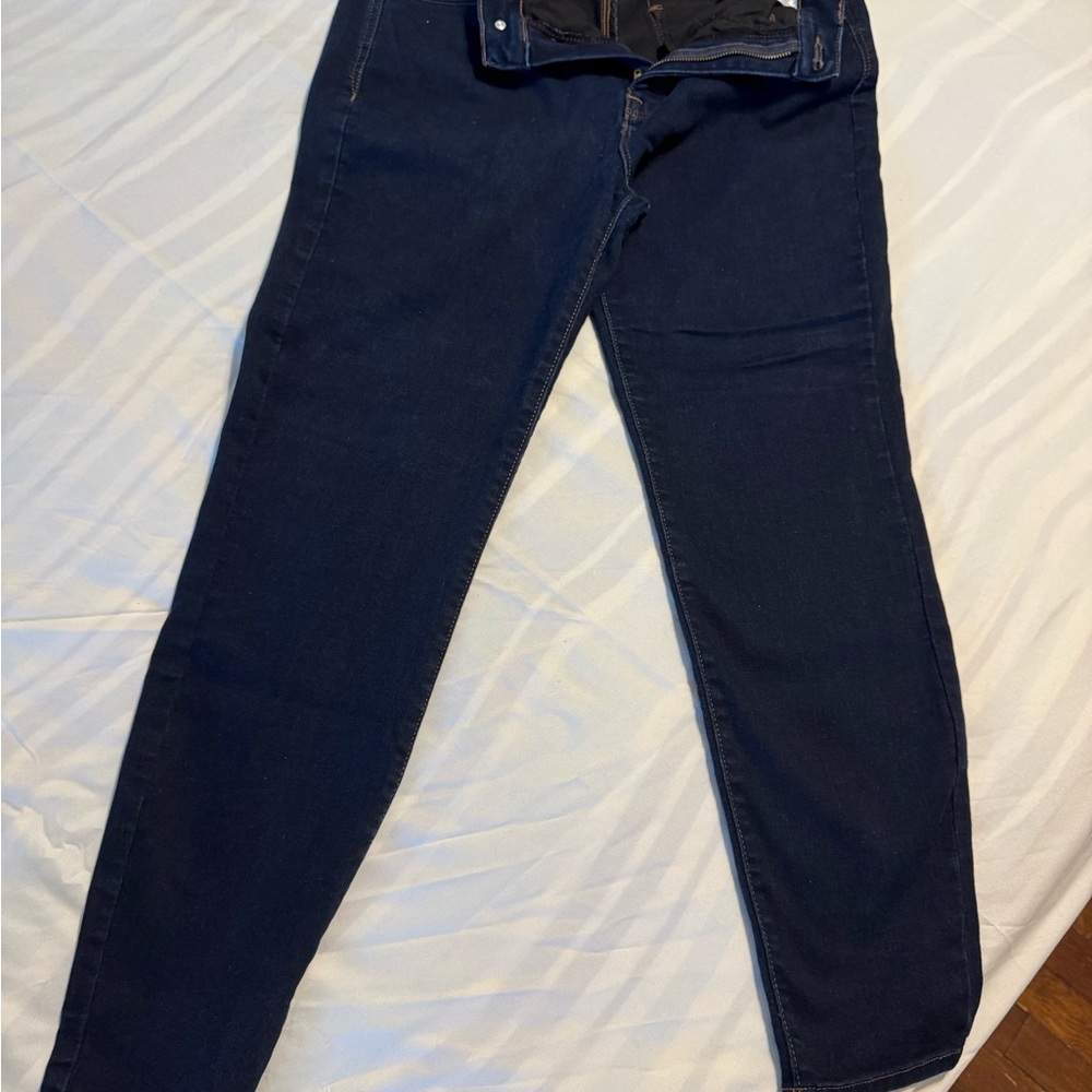 Women's Dark Blue Skinny Jeans